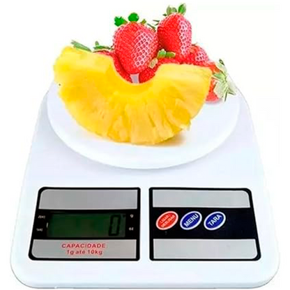 Balança Digital de Cozinha, Até 10 kg, Escala 1grama Balança de Precisão, Pesa Alimentos e Pequenos Itens Pesa Medidas Exatas e Com Maior Precisão